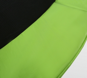 ARLAND Батут 14FT с внутренней страховочной сеткой и лестницей (Light green) - Защитный мат из PVC материала с PE-покрытием