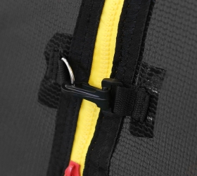 ARLAND Батут  10FT с внутренней страховочной сеткой и лестницей - Защитный карабин для четкой фиксации обеих частей сетки