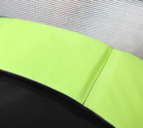 ARLAND Батут  6FT с внешней страховочной сеткой и лестницей (Light green) - Защитный мат из PVC материала с PE-покрытием