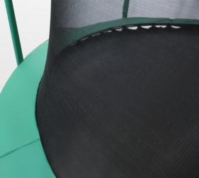 ARLAND Батут премиум 8FT с внутренней страховочной сеткой и лестницей (Dark green) - Внутренняя сетка