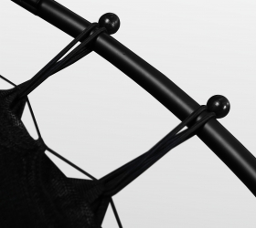 ARLAND Мини батут с защитной сеткой - 30 эластичных шнуров для натяжения полотна