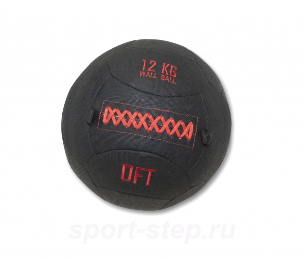Тренировочный мяч Wall Ball Deluxe 12 кг Original Fittools FT-DWB-12