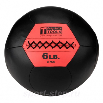 Тренировочный мяч мягкий Wall Ball 2,7 кг (6lb) Body-Solid BSTSMB6
